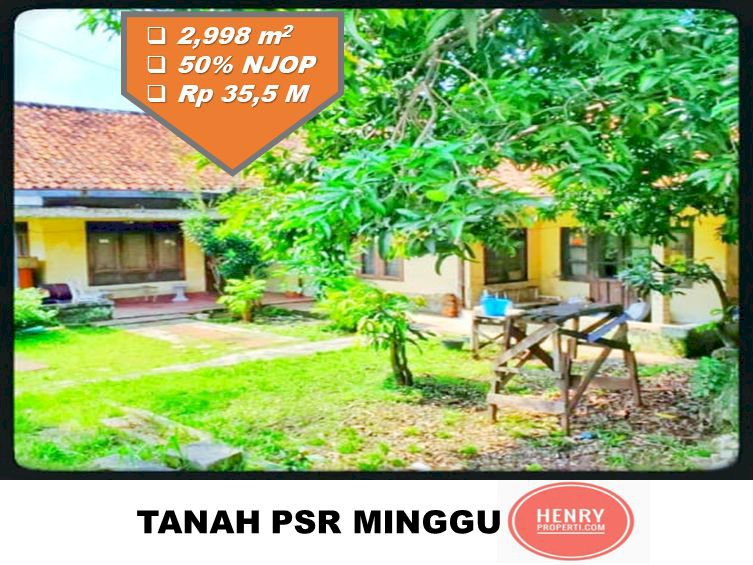 DIJUAL HARGAI NJOP DIJUAL MURAH TANAH DAN RUMAH DI Pasar Minggu Raya