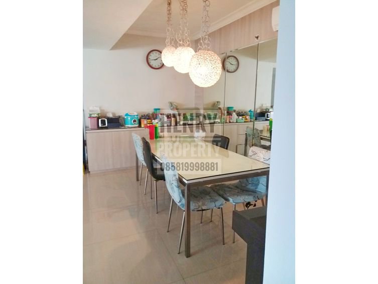 Taman Anggrek Condominium Dijual 3+1BR Full Renov + Furnish City View