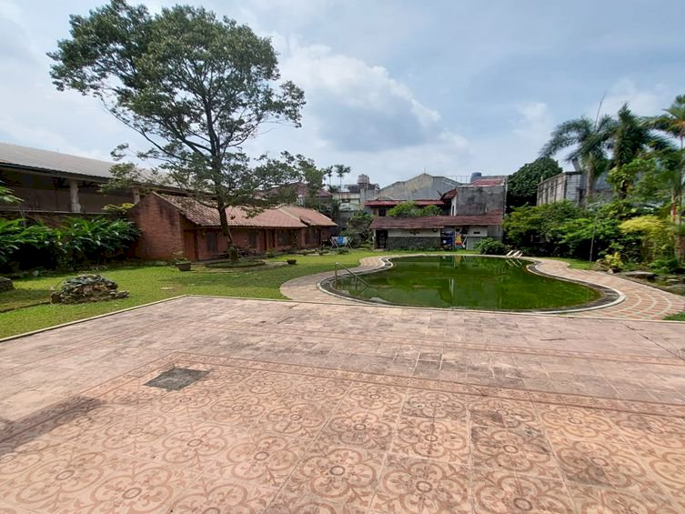Dijual Cepat Tanah 1.503m2 Harga NJOP masih nego Bonus Rumah Mewah 2Lt