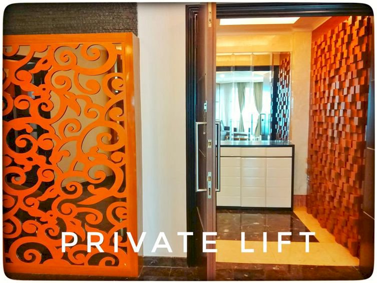For Rent 3+1BR Unit 198m2 Full Furnish City View at Bellagio Mansion