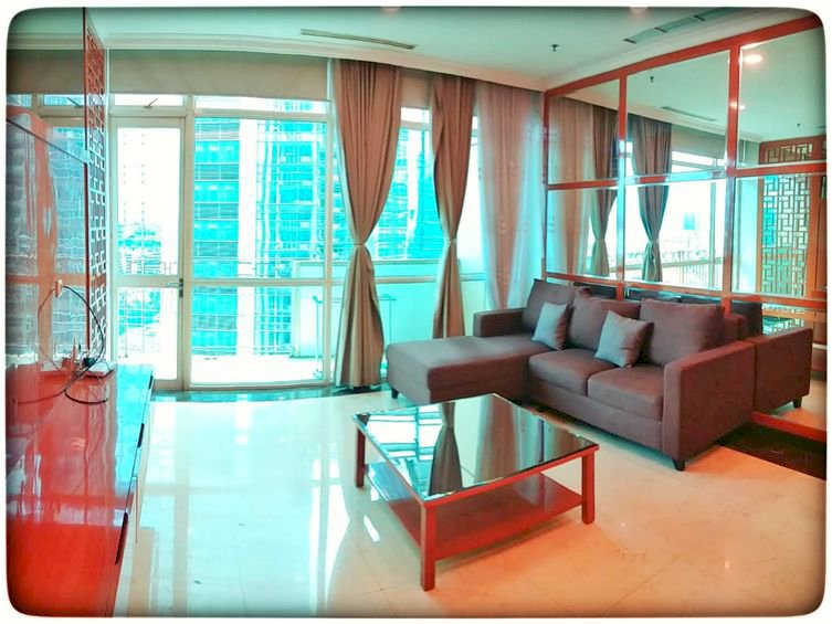 For Rent 3+1BR Unit 198m2 Full Furnish City View at Bellagio Mansion