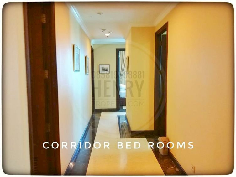 For Rent 3BR+1WFH Unit 198m2 Full Furnish City View Bellagio Mansion