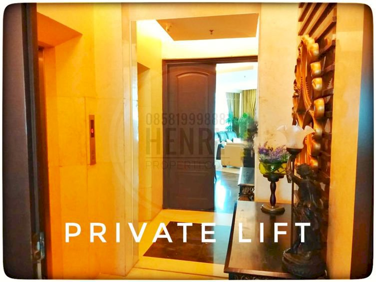 For Rent 3BR+1WFH Unit 198m2 Full Furnish City View Bellagio Mansion