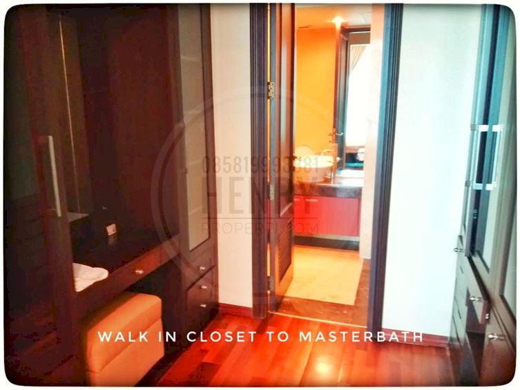 For Rent 3BR+1WFH Unit 198m2 Full Furnish City View Bellagio Mansion