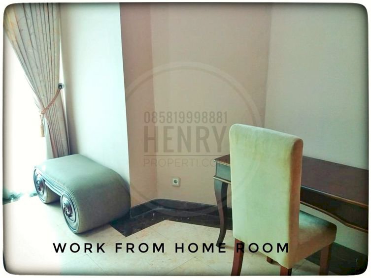 For Rent 3BR+1WFH Unit 198m2 Full Furnish City View Bellagio Mansion