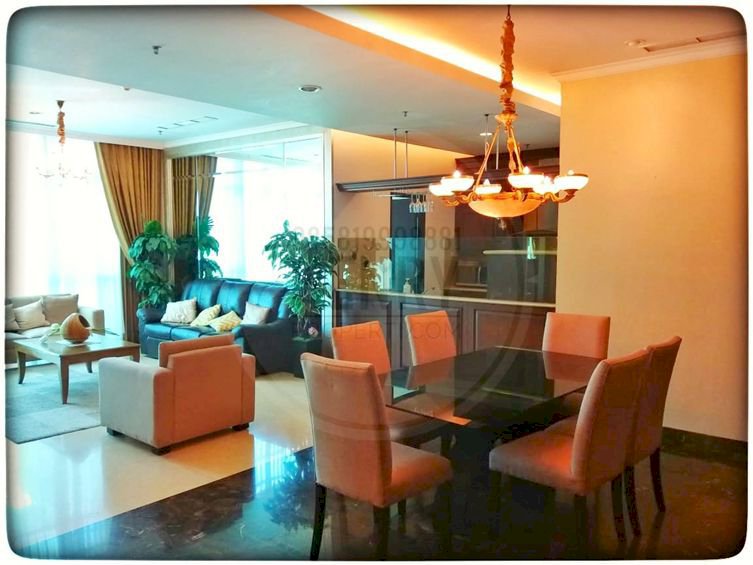 For Rent 3BR+1WFH Unit 198m2 Full Furnish City View Bellagio Mansion