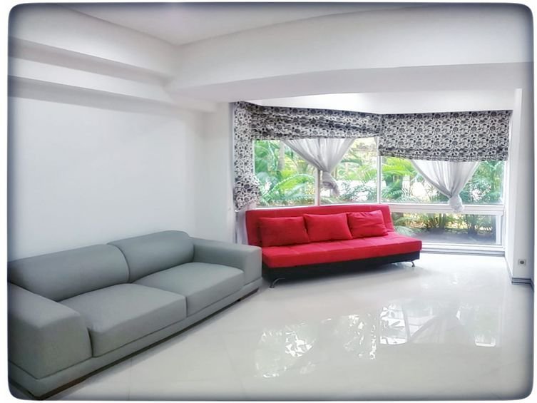 Dijual Termurah 2+1BR Full Renov + Full Furnish Low Floor Garden View