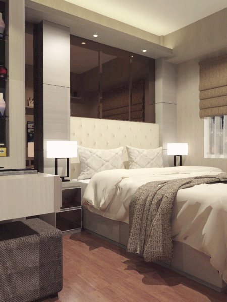 APARTEMEN PODOMORO GOLF VIEW FULL FURNISHED LANTAI 23 MASIH BARU