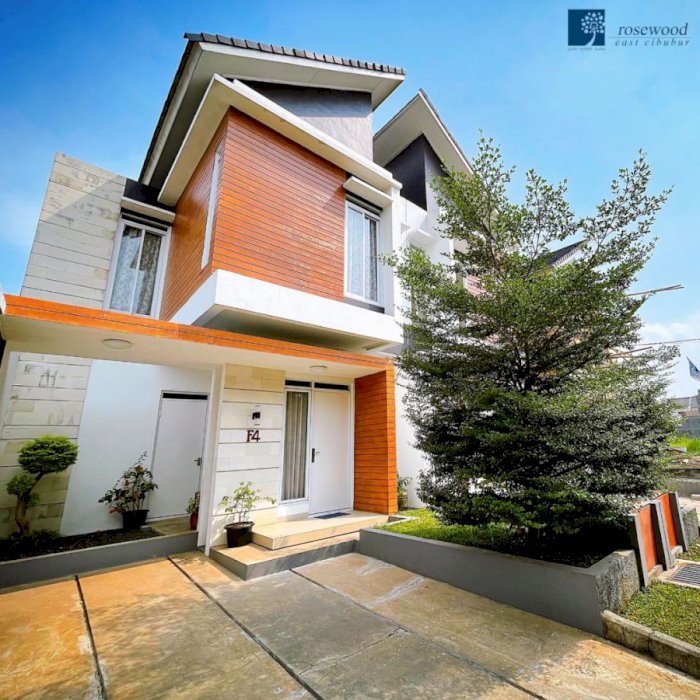 Rumah Desain Unik Berjarak 300 m dari Flyover Cileungsi Gratis;