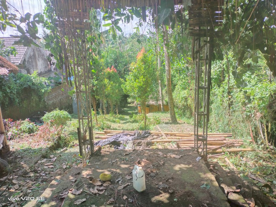Jual tanah di gubug tabanan jln yeh Gangga harga murah aspek pemukiman