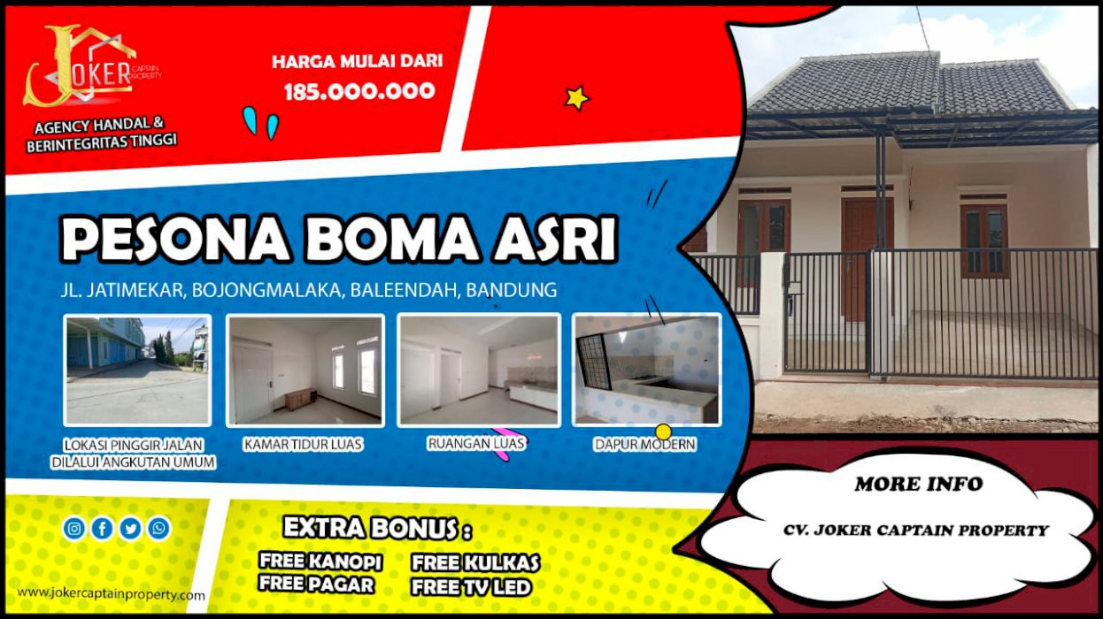 Rumah murah di Bandung Selatan Pesona Boma Asri