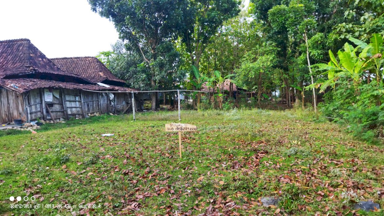 Tanah pekarasan siap bangun / buat simpanan