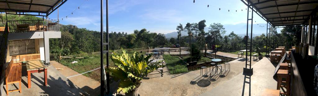 TANAH DENGAN BANGUNAN CAFE BARU NGANTANG MALANG