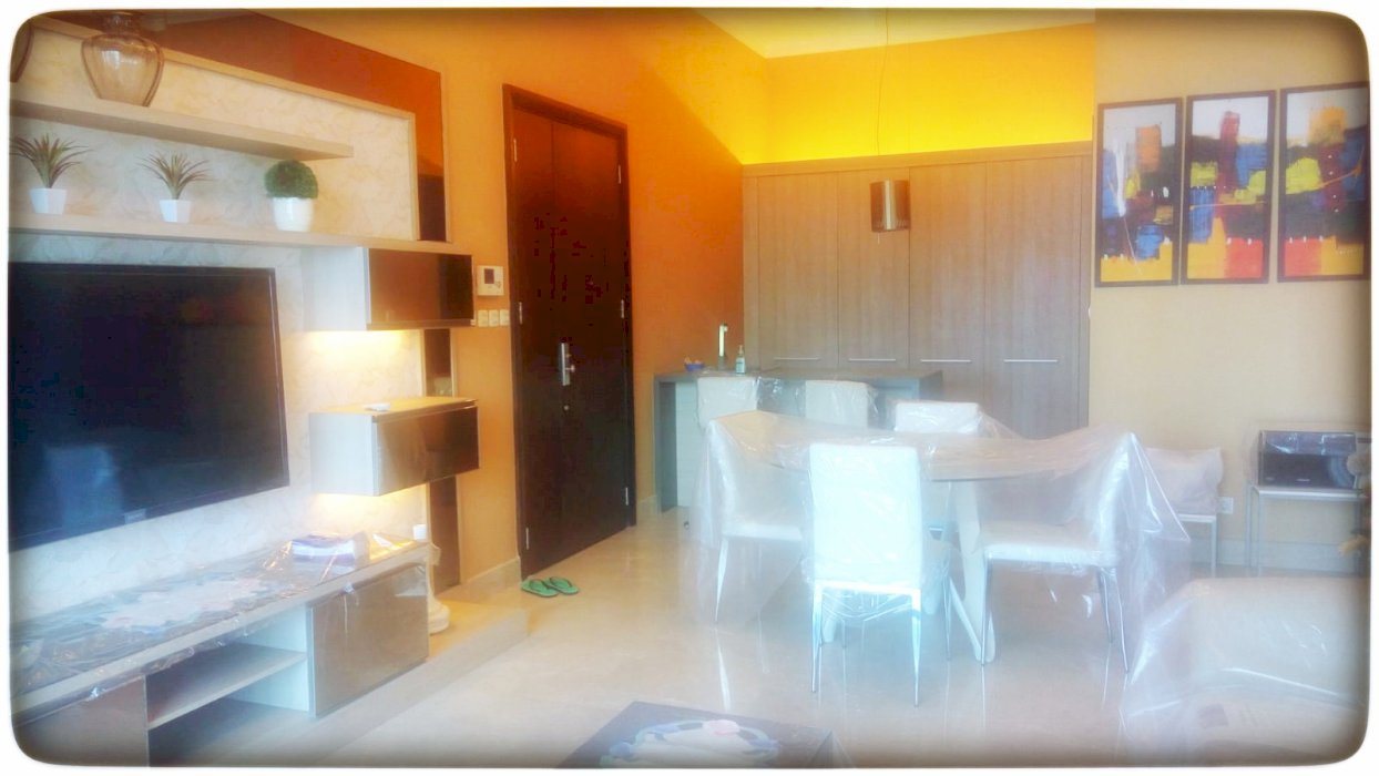 Dijual Cepat 3+1BR Full Furnish+Renov City View di Residence 8