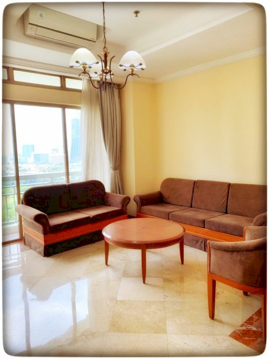 Dijual Cepat 2 dan 1 Study Furnish City View di Somerset Grand Citra