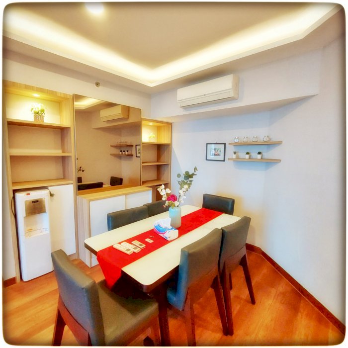 Taman Anggrek Condominium Dijual Unit Full Renov 2+1BR Best City View