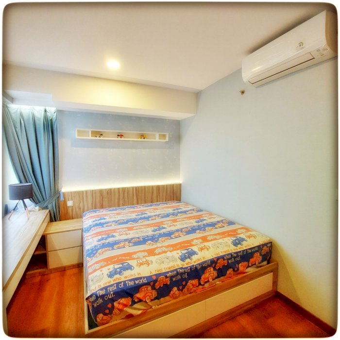 Taman Anggrek Condominium Dijual Unit Full Renov 2+1BR Best City View