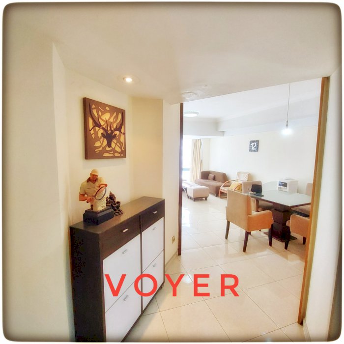 Taman Anggrek Condominium Dijual Unit Renov 2+1BR Tribecca View
