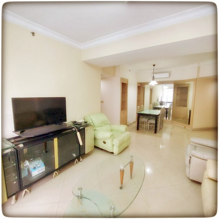 Taman Anggrek Condominium Dijual Corner Unit 2+1BR Garden+Pool View