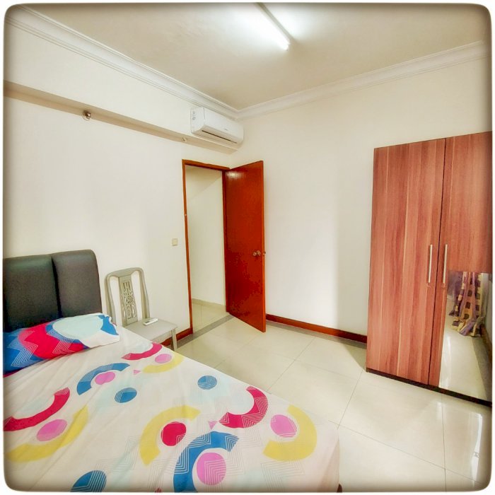 Taman Anggrek Condominium Dijual Corner Unit 2+1BR Garden+Pool View