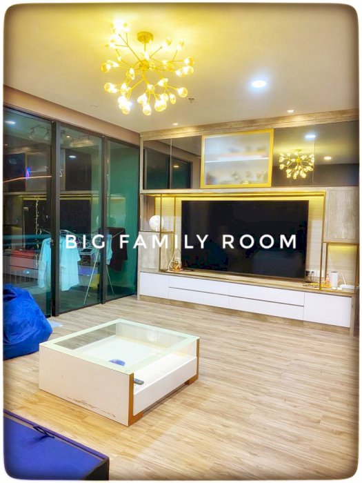 Central Park Residence Dijual Cepat Full Renov 4+1BR Best City View