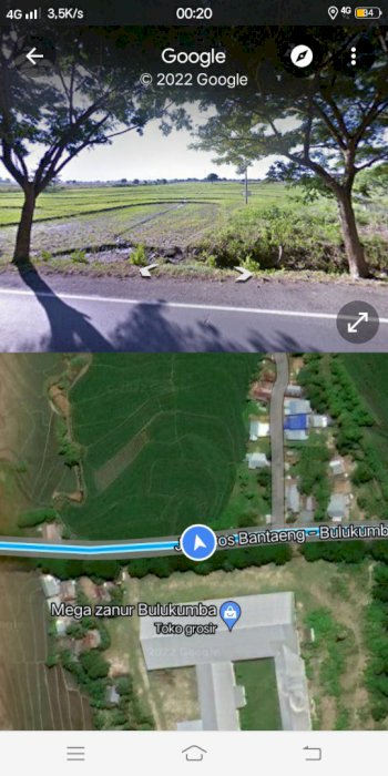 Di jual tanah pertanian, cocok untuk perkantoran dan pergudangan