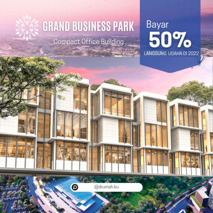 Ruko (Compact Office Building) Di Pusat Bisnis Grand Wisata Bekasi