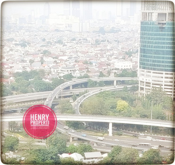 Taman Anggrek Condominium  Dijual RENOV+FURNISH Unit 2+2BR JARANG ADA