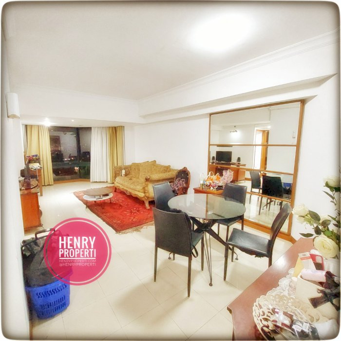 Taman Anggrek Condominium  Dijual Unit 2+1BR  Renov+Furnish City View