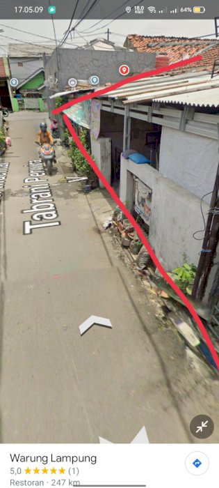 Jual rumah kontrakan