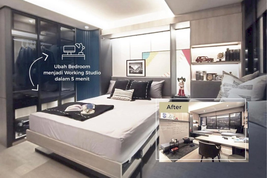 Apartemen diatas Mall dan Bioskop terbesar di Gading Serpong