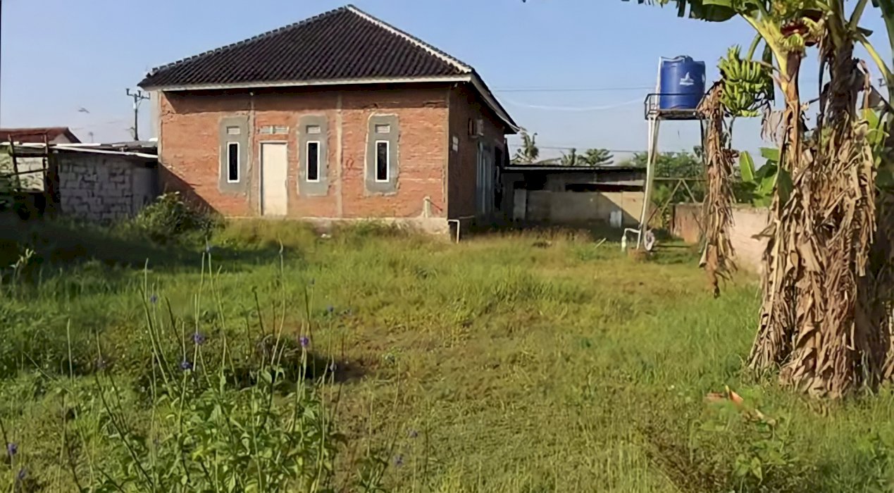 TANAH PINGGIR JALAN LUAS 60 BATA 830 METER PERSEGI