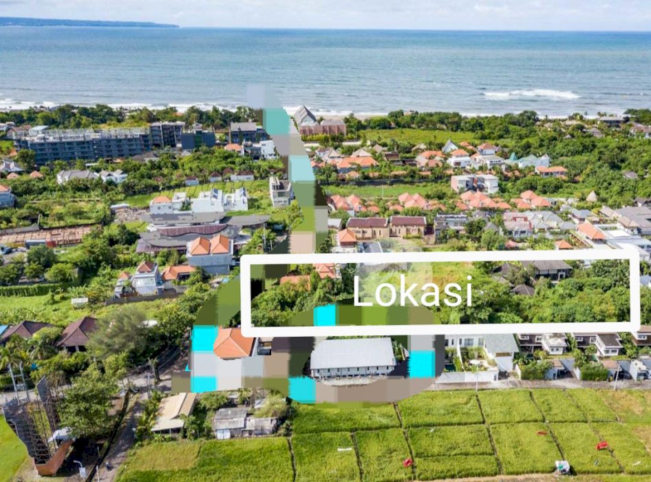 Dijual tanah CANGGU BALI dekat pantai di jln raya