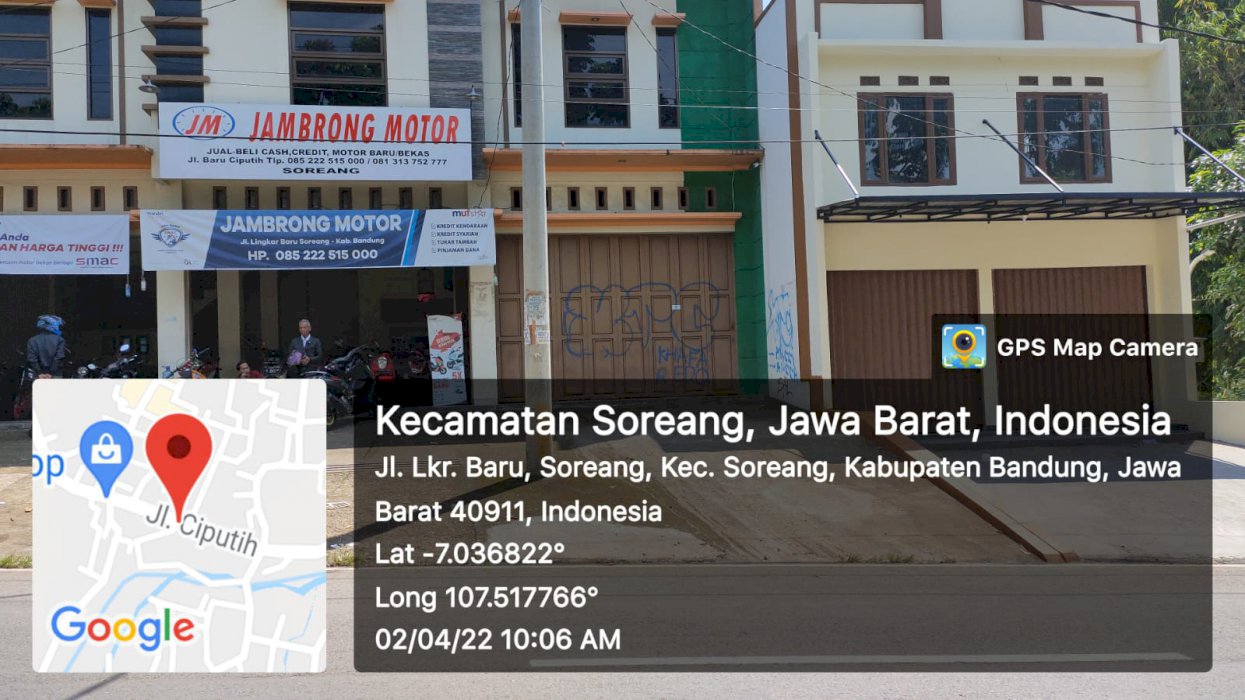 Dijual ruko 2 lantai lokasi Soreang Kab. Bandung