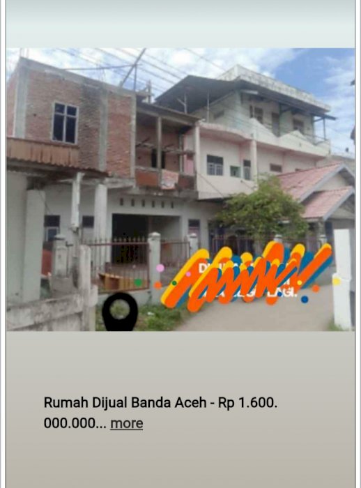 Jual Rumah Pribadi nego di tempat