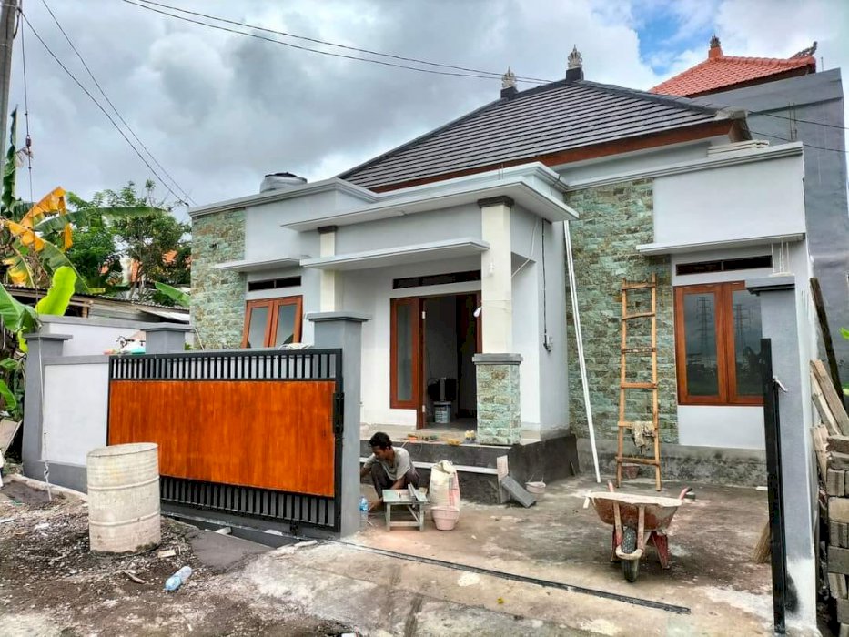 Rumah baru lantai 1 view sawah di area cica buduk Mengwi badung