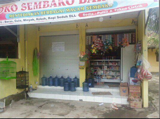 Disewakan toko sembako perumahan Sutri Sobo Banyuwangi