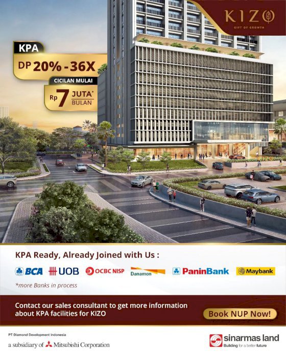 Apartemen 1M-an dekat MRT Jakarta Selatan