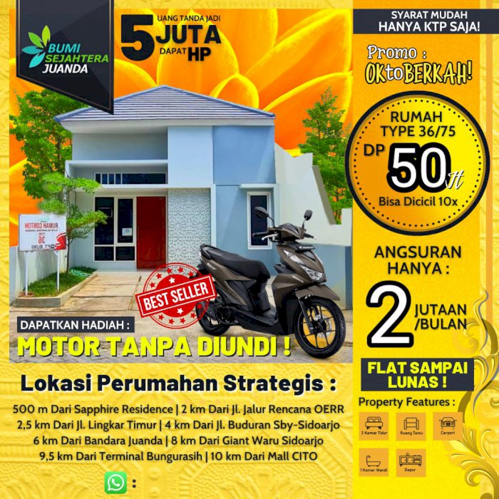 Harga 200an & Cicilan 2jutaan