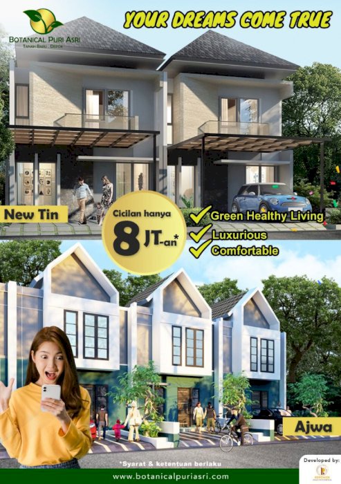 PERUMAHAN BOTANICAL PURI ASRI TANAH BARU DEPOKA