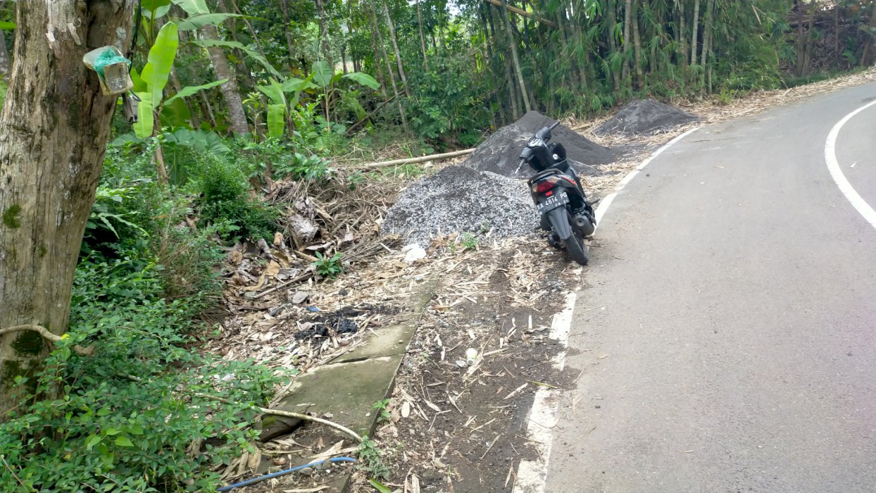 Tanah pekarangan luas kurang lebih 2000m lokasi borobudur