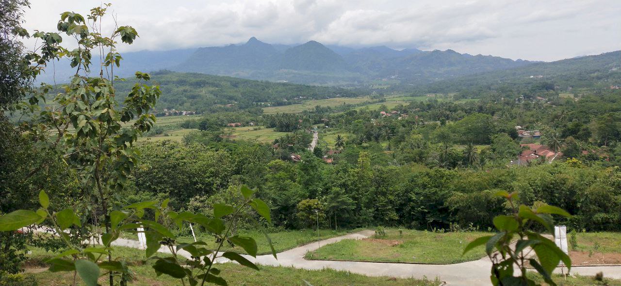 Tanah Kavling Villa Bogor Murah Nempel Jalan Raya View Super Indah