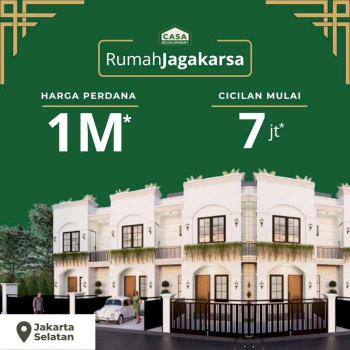 Dijual Rumah di Jln Raya Srengseng Sawah Jagakarsa Jakarta