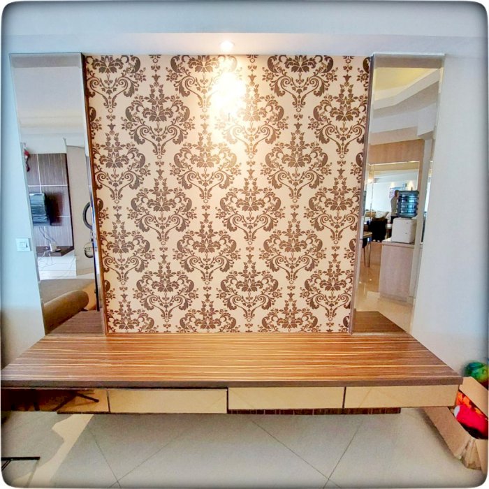 Dijual Cepat Unit Renov 3 dan 1BR Full Furnish City View
