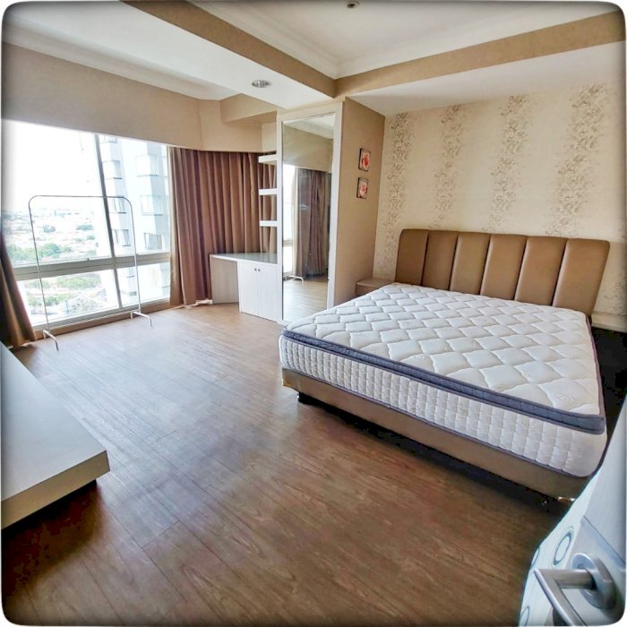Dijual Cepat Unit Renov 3 dan 1BR Full Furnish City View