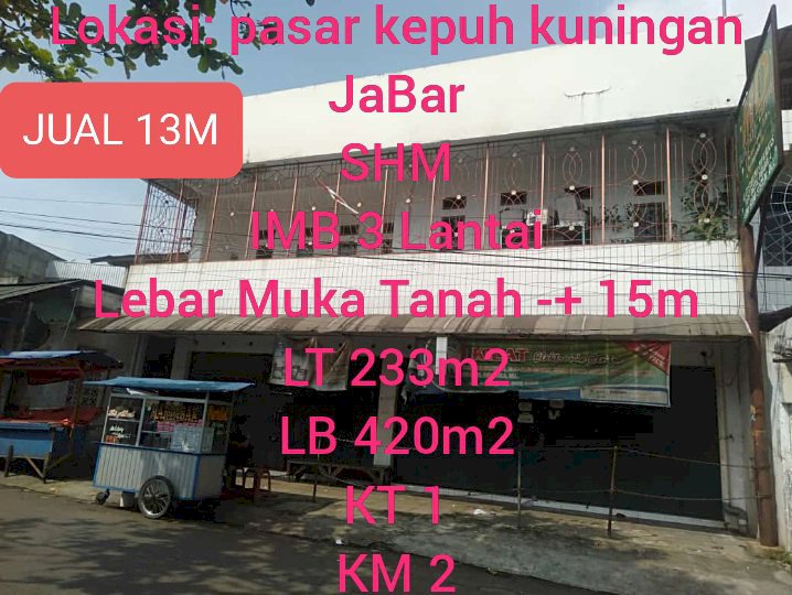 Di jual ruko lokasi kuningan jawa barat
