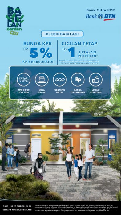 Rumah Murah Subsidi Babelan Bekasi Utara dekat Jakarta Utara