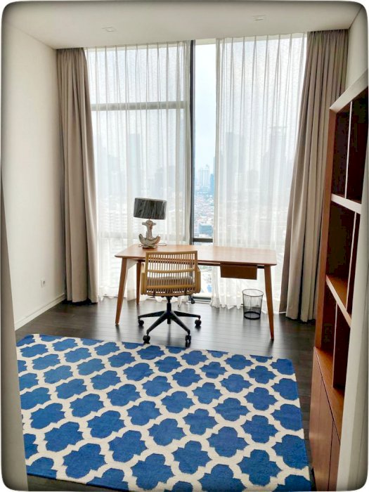 The Best 3+1BR Renovated Unit Pet Friendly at Verde 1 South Jakarta