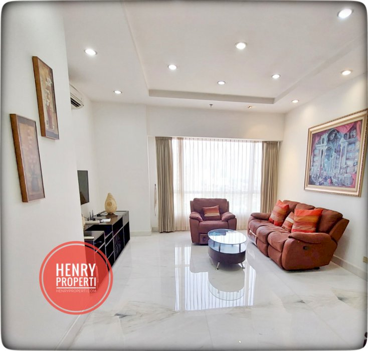 Dijual Unit 3+1BR Baru Renov Best View Full Furnish di Somertset Berli