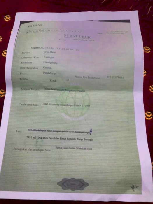 Tanah darat murah dan sangat strategis untuk usaha